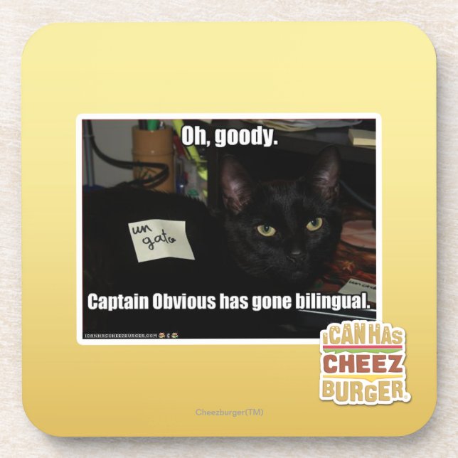 Oh, goody. coaster (Front)