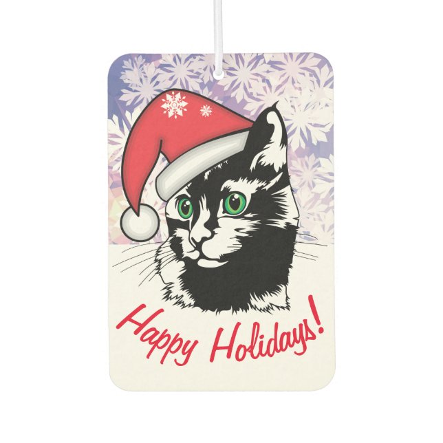 Oh, Gosh! It's Christmas?! Car Air Freshener (Front)