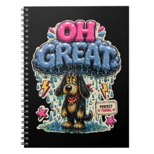 Oh Great Personalised Funny Sarcastic Notebook