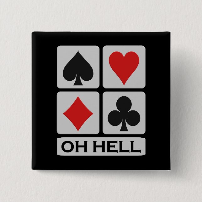 Oh Hell button (Front)