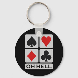 Oh Hell keychain