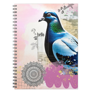 Oh Hello Bird   Notebook Journal