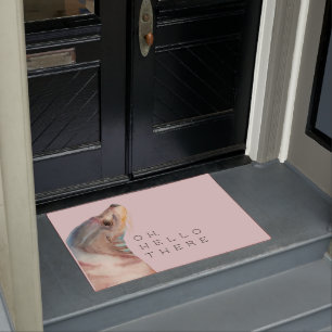 Oh Hello There   Sea Lion Welcome Doormat