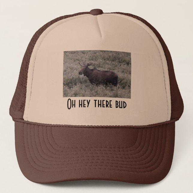 Oh Hey There Bud Trucker Hat (Front)