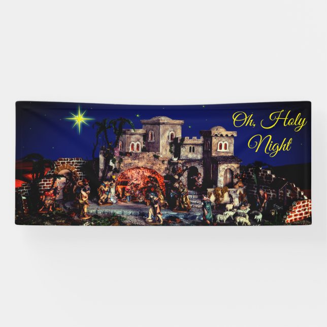 Oh, Holy Night Banner (Horizontal)
