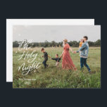 Oh Holy Night Religious Christmas Card<br><div class="desc">Oh Holy Night Religious Christmas Card</div>