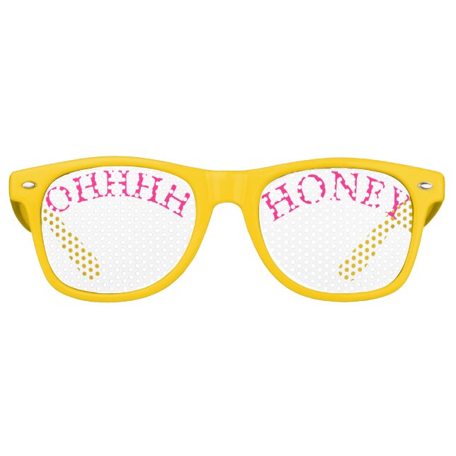 Oh Honey! Trixie Mattel Inspired Party Sunglasses (Front)