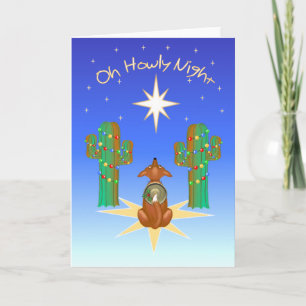 Oh Howly Night Holiday Card
