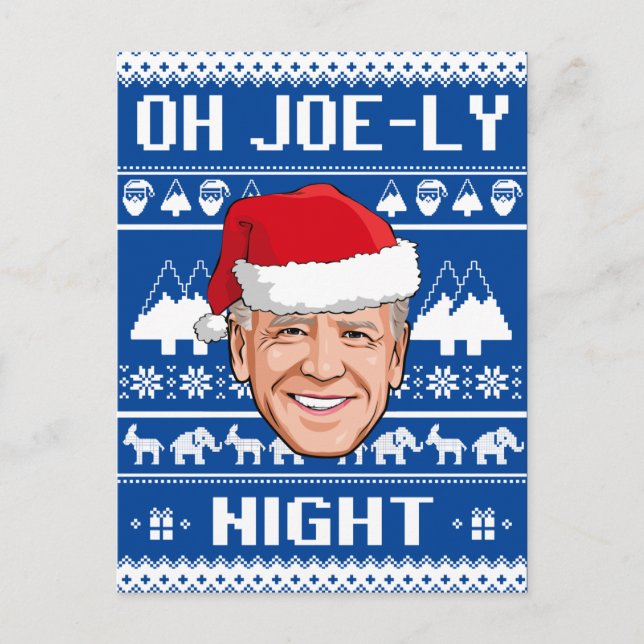 OH JOE-LY NIGHT POSTCARD (Front)