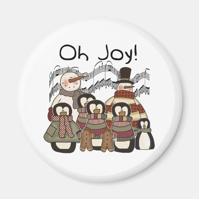 Oh Joy Christmas Magnet (Front)
