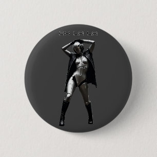 Oh La La 6 Cm Round Badge