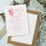 Oh La La Blush Lingerie Blush Bridal Shower Invitation<br><div class="desc">A fresh fun design featuring a delicate lingerie illustration. with a header that reads OH LA LA, makes it great for a shower during February for valentines day or rally any time of the year you want to throw a sexy shower. If you need help or additional pieces please contact...</div>