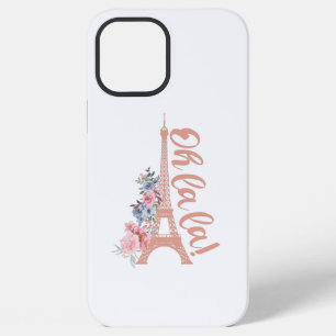 Oh La La - Eiffel Tower Paris France iPhone 12 Pro Max Case