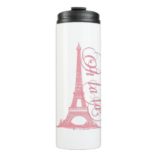 Oh La La - Eiffel Tower Paris France Thermal Tumbler