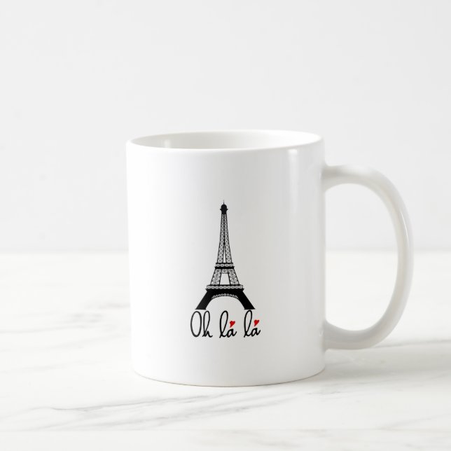 Oh la la Paris Coffee Mug (Right)
