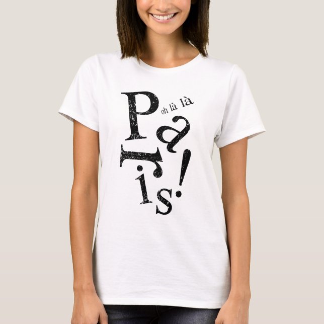 Oh la la Paris T-Shirt (Front)