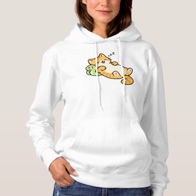 Oh Lawd He Treading Ginger Hoodie (Front)