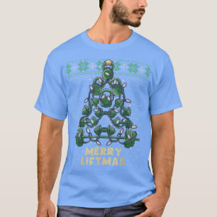Oh Liftmas Tree Kettlebell Gym Ugly Christmas Swea T-Shirt