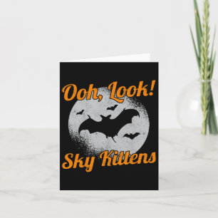 Oh Look Sky Kittens T Halloween Ts  Card