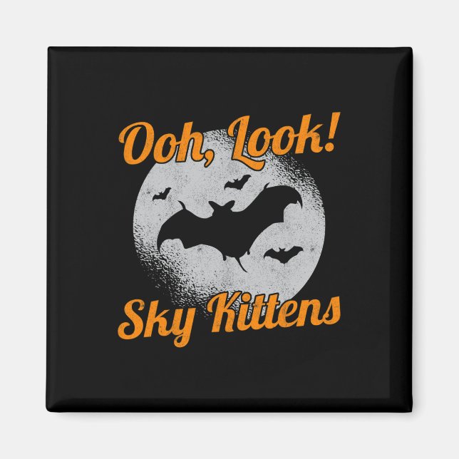 Oh Look Sky Kittens T Halloween Ts  Magnet (Front)