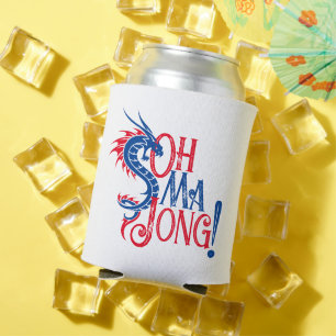 Oh Mah Jong! Mah-Jongg Can Cooler