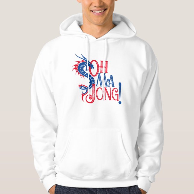 Oh Mah Jong! | Mah-Jongg Hoodie (Front)