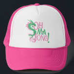 Oh Mah Jong! | Mah-Jongg Trucker Hat<br><div class="desc">Oh Mah Jong! This fun hat is perfect for the Mah-Jongg lover in your life. "Push it Real Good!"</div>