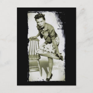 "Oh, My Aching Feet Postcard