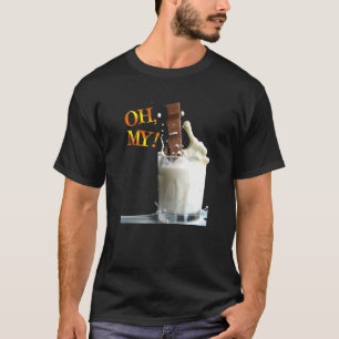 Oh My Chocolate Milk  Graphic Design T-Shirt