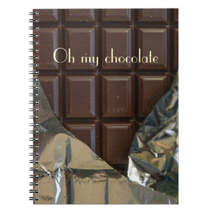 oh my chocolate notebook
