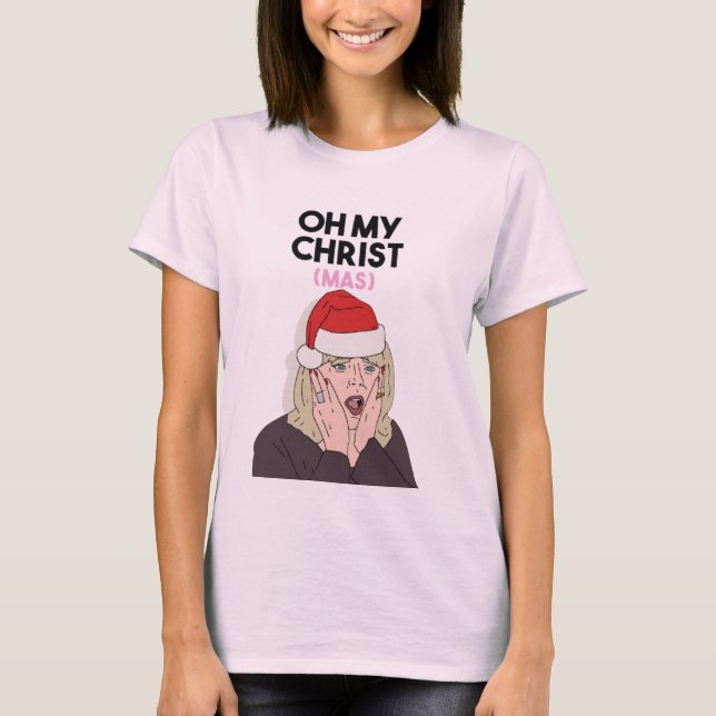 Oh My Christ Pam, Gavin and Stacey T-Shirt (Front)