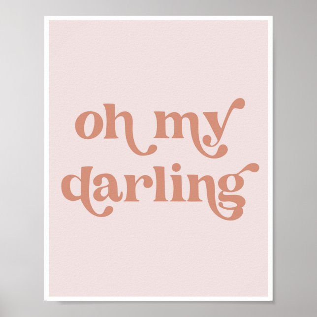 Oh My Darling Poster (Front)