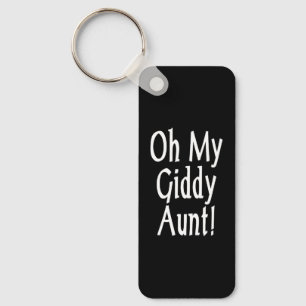Oh My Giddy Aunt! Key Ring