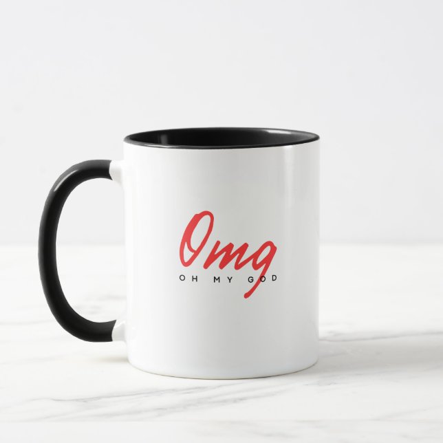 Oh My God Mug (Left)