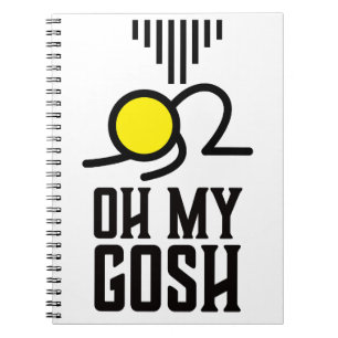 Oh my gosh... oh my god notebook