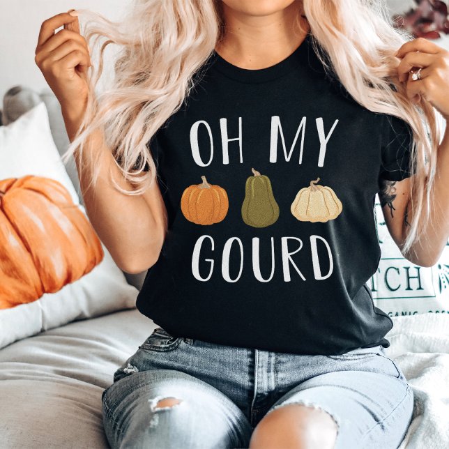 Oh My Gourd Fall Pumpkin T-Shirt (Creator Uploaded)