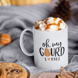Oh My Gourd I Love Fall Coffee Mug