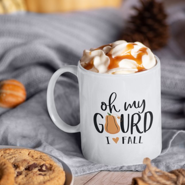 Oh My Gourd I Love Fall Coffee Mug (Creator Uploaded)