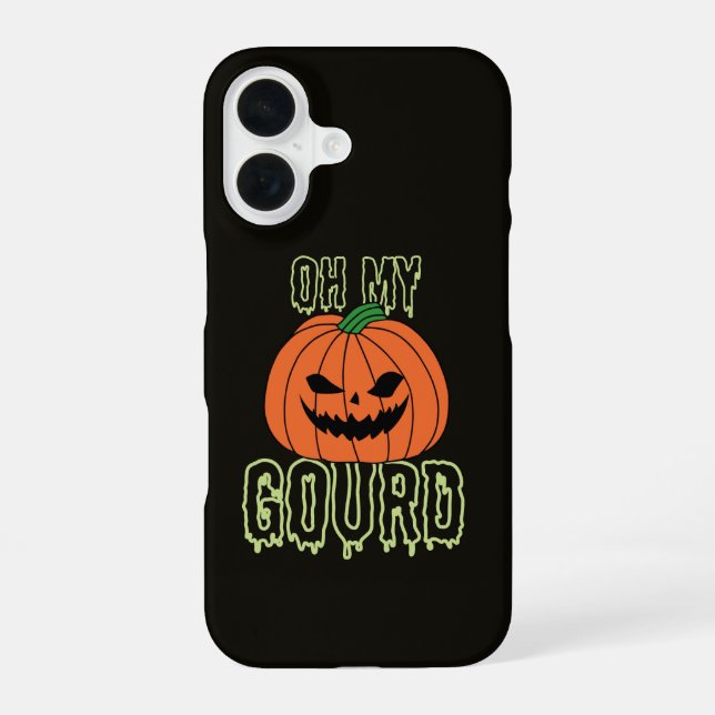 Oh My Gourd  iPhone 16 Case (Back)