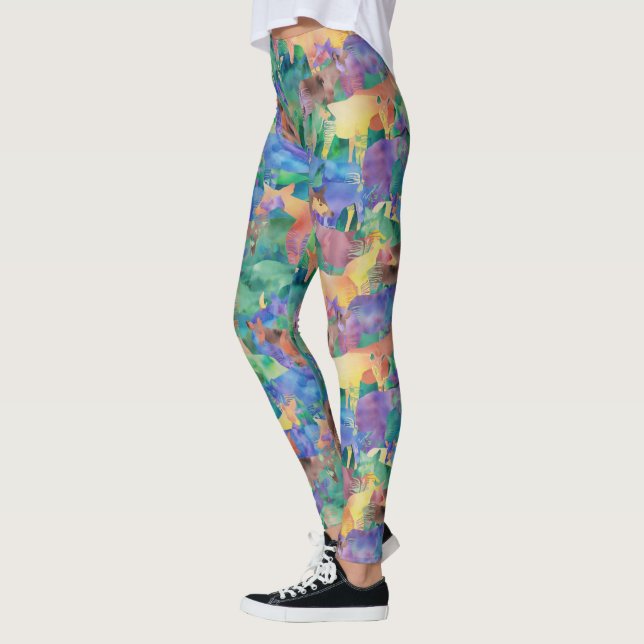 Oh my, Okapi! Leggings (Left)
