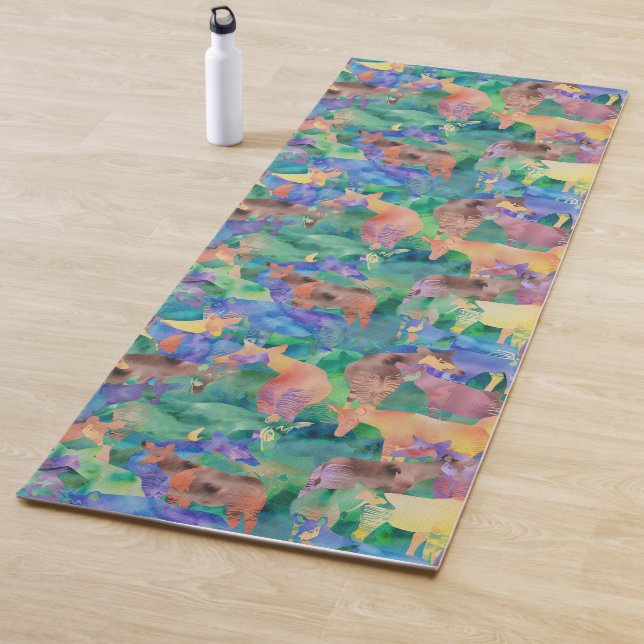 Oh my, Okapi! Yoga Mat (In Situ)