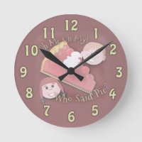 Oh My Pie Retro Kids Illustrated Slogan