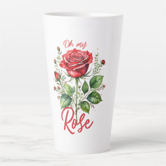 Oh my Rose Latte Mug
