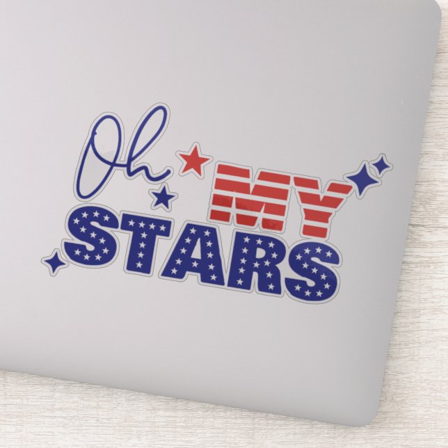 Oh my stars US flag (Detail)