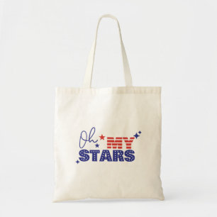 Oh my stars US flag Tote Bag
