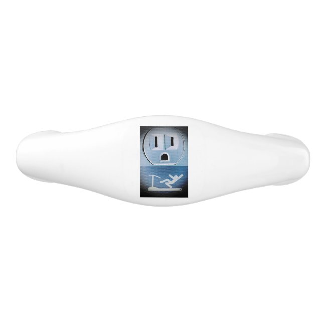 Oh No by Shirley Taylor Ceramic Drawer Pull (Front)