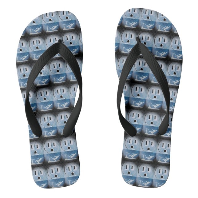 Oh No by Shirley Taylor Jandals (Footbed)