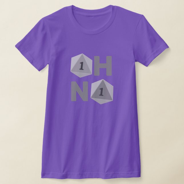 Oh No Funny TTRPG Women's T-Shirt (Laydown)