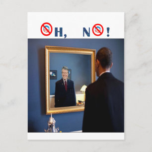 Oh No! Jimmy Carter, but faster! Postcard