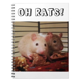 Oh Rats! Spiral Notebook